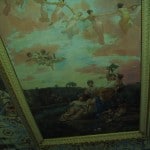 Grande fresque au plafond