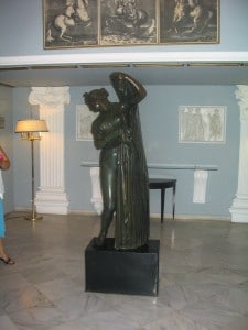 Une statue de Sissi