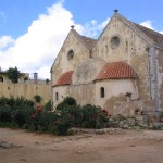 Les absides de l'église
