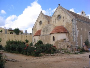Les absides de l'église