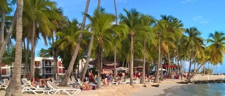 La palge du club med La Caravelle